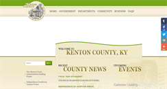 Desktop Screenshot of kentoncounty.org